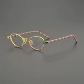 Flora Ultralight Titanium Glasses Frame Cat Eye Frames Southood Yellow